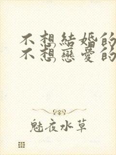 不想结婚的她和不想恋爱的他 电视剧