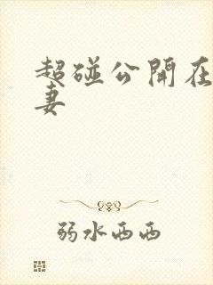 超碰公开在线人妻