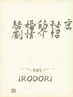 结婚的秘密分集剧情介绍