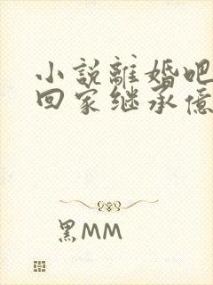 小说离婚吧我要回家继承亿万家产