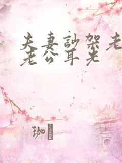 夫妻吵架老婆打老公耳光