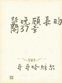 楚晚顾长昀笔趣阁37章