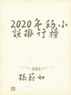 2020年的小说排行榜