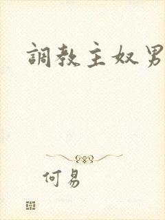 调教主奴男男