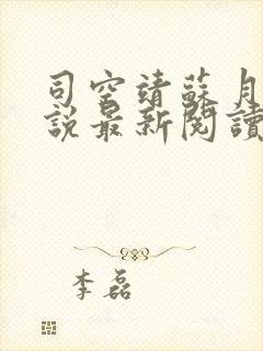 司空靖苏月汐小说最新阅读