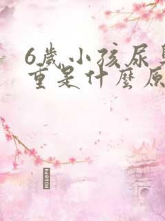 6岁小孩尿臭味重是什么原因