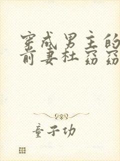 穿成男主的炮灰前妻杜窈窈