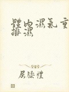 体内湿气重怎么排湿