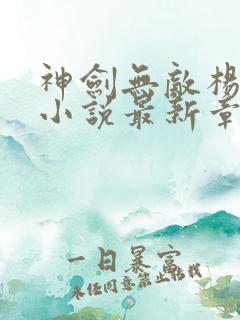 神剑无敌杨小天小说最新章节列