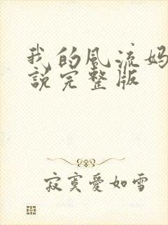 我的风流妈妈小说完整版