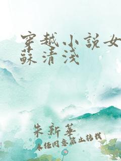 穿越小说女主叫苏清浅