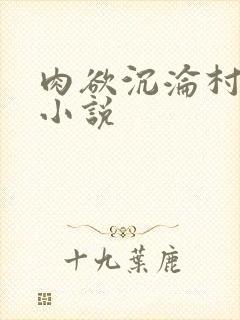 肉欲沉沦村乱史小说