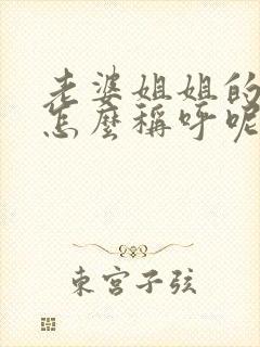 老婆姐姐的老公怎么称呼呢