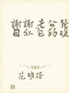 谢谢老公发的生日红包的暖心话语