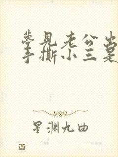 梦见老公出轨了手撕小三是什么征兆