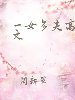 一女多夫高h辣文
