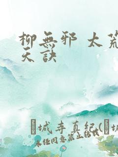 柳无邪 太荒吞天诀