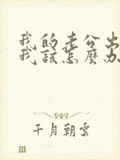 我的老公出轨了我该怎么办