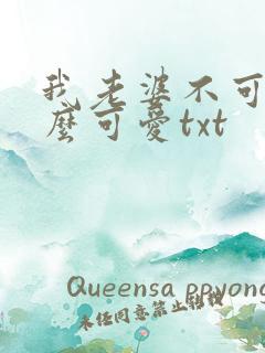 我老婆不可能这么可爱txt