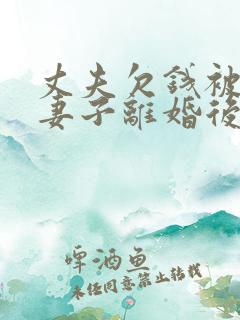 丈夫欠钱被起诉妻子离婚后还用还吗