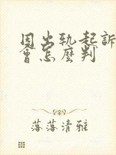 因出轨起诉离婚会怎么判