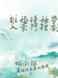 离婚后她带崽嫁入豪门短剧在线观看全集