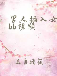 男人插入女人的bb视频