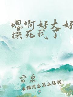 嗯啊好大好爽啊操死我了