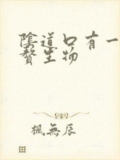 阴道口有一个小赘生物