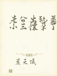 老公出轨并且和小三怀孕了我该怎么办