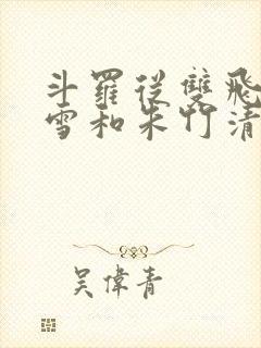 斗罗从双飞千仞雪和朱竹清开始小说
