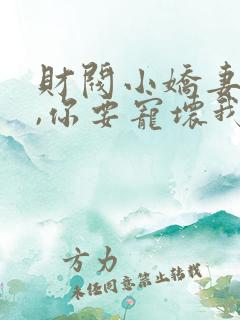 财阀小娇妻:叔,你要宠坏我了7