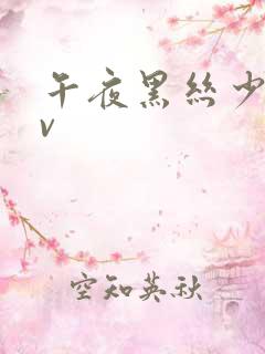 午夜黑丝少妇av