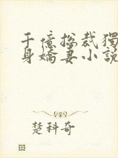 千亿总裁独宠替身娇妻小说阅读