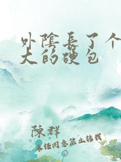 外阴长了个黄豆大的硬包