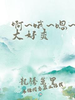 啊~哦~嗯~好大好爽