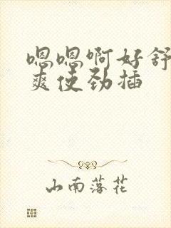 嗯嗯啊好舒服好爽使劲插