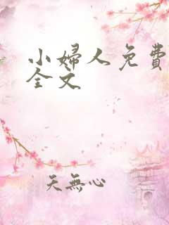 小妇人免费阅读全文