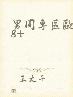 男同专区欧美18+