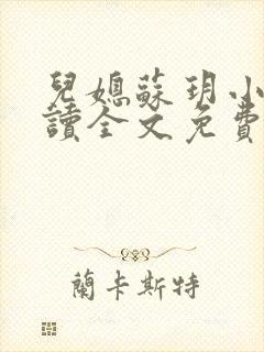 儿媳苏玥小说阅读全文免费