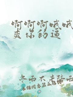 啊啊啊哦哦哦好爽你的逼