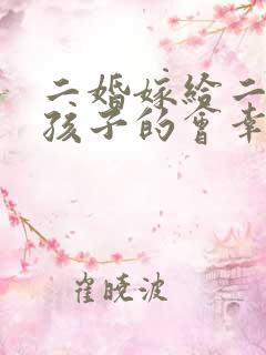 二婚嫁给二婚带孩子的会幸福吗