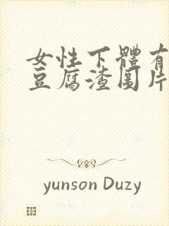 女性下体有白色豆腐渣图片