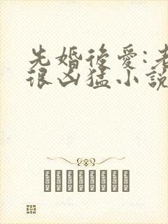 先婚后爱:老公很凶猛小说免费阅读全文