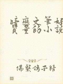 暗恋文笔好的高质量的小说言情