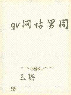 gv网站男同