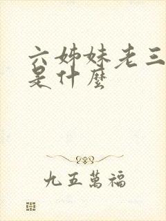 六姊妹老三结局是什么