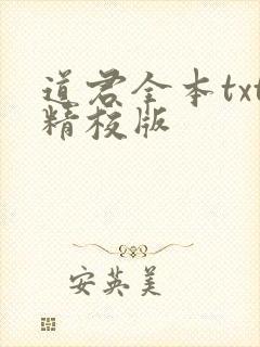道君全本txt精校版