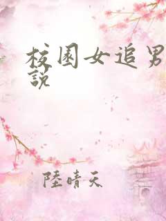 校园女追男的小说