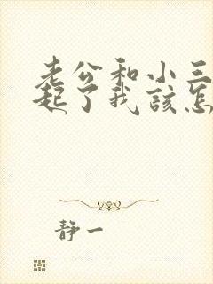 老公和小三在一起了我该怎么办